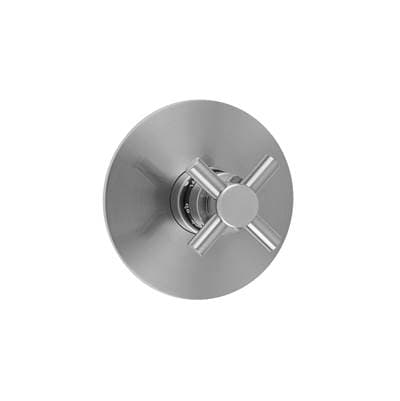 Jaclo Round Plate with Contempo Cross Trim for Thermostatic Valves (j-th34 & J-th12) - Caramel... by Jaclo
