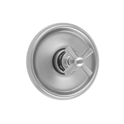 Jaclo Round Step Plate with Hex Cross Trim for Thermostatic Valves (j-th34 & J-th12) -... by Jaclo