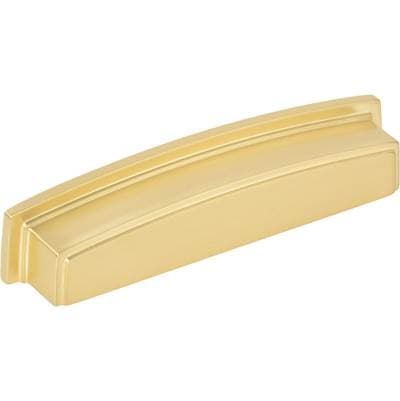 Jeffrey Alexander 128 Mm Center Brushed Gold Square-to-center Square Renzo Cabinet Cup Pull -... by Jeffrey Alexander