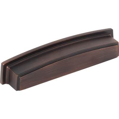 Jeffrey Alexander 128 Mm Center Brushed Oil Rubbed Bronze Square-to-center Square Renzo Cabinet... by Jeffrey Alexander
