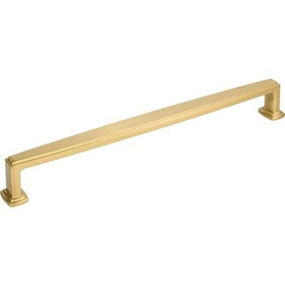 12'' Center-to-Center Brushed Gold Richard Appliance Handle by Jeffrey Alexander