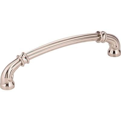 128 mm Center-to-Center Satin Nickel Lafayette Cabinet Pull by Jeffrey Alexander