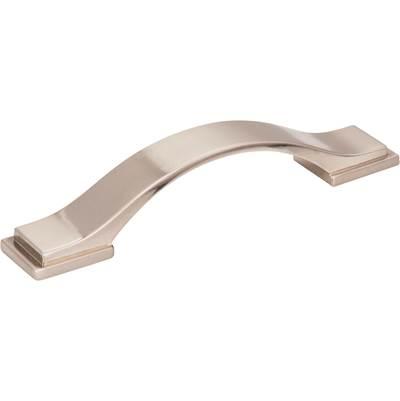 96 mm Center-to-Center Satin Nickel Strap Mirada Cabinet Pull