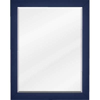22'' W x 1'' D x 28'' H Hale Blue Cade mirror by Jeffrey Alexander