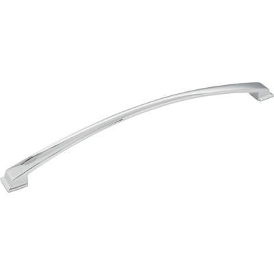 305 mm Center-to-Center Polished Chrome Arched Roman Cabinet Pull