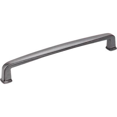 160 mm Center-to-Center Gun Metal Square Milan 1 Cabinet Pull by Jeffrey Alexander