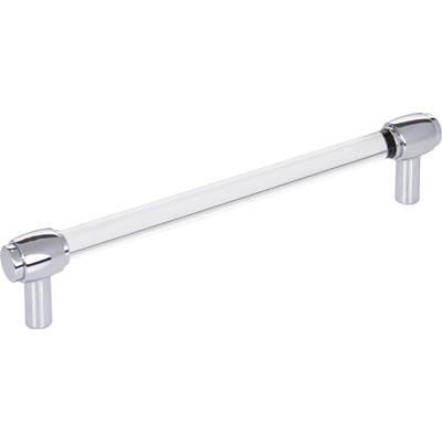 160 mm Center-to-Center Polished Chrome Carmen Cabinet Bar Pull by Jeffrey Alexander