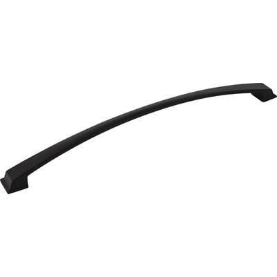 305 mm Center-to-Center Matte Black Arched Roman Cabinet Pull by Jeffrey Alexander
