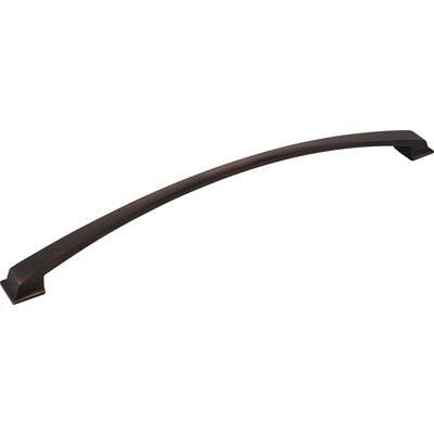305 mm Center-to-Center Brushed Oil Rubbed Bronze Arched Roman Cabinet Pull by Jeffrey Alexander