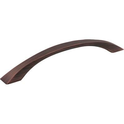 160 mm Center-to-Center Brushed Oil Rubbed Bronze Flared Philip Cabinet Pull by Jeffrey Alexander