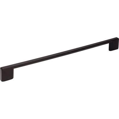 256 mm Center-to-Center Matte Black Square Sutton Cabinet Bar Pull by Jeffrey Alexander