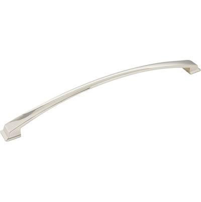 305 mm Center-to-Center Polished Nickel Arched Roman Cabinet Pull by Jeffrey Alexander