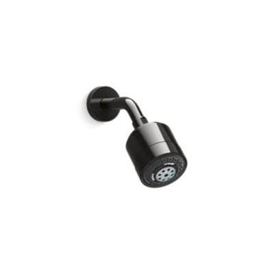 Kallista Showerhead, Contemporary Multi-function - Polished Graphite by Kallista