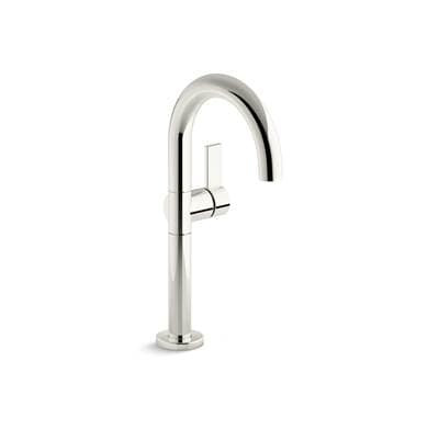 Kallista Onee Sc, Sink Faucet, Tall Spout - Nickel Silver by Kallista