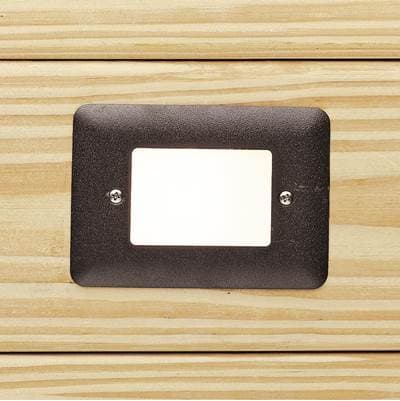 Kichler Lighting Deck LED 1W Step Light Lndscp - Textured Architectural Bronze by Kichler Lighting