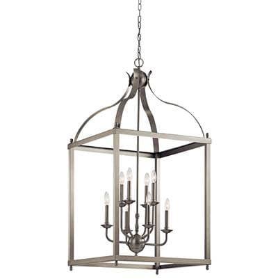 Kichler Lighting Foyer Chandelier 8Lt - Brushed Nickel by Kichler Lighting