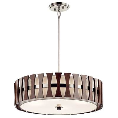 Kichler Lighting Pendant/semi Flush 4Lt - Auburn Stained by Kichler Lighting