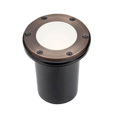 Kichler Lighting 12V Brass in Ground W/ Frosted - Centennial Brass by Kichler Lighting