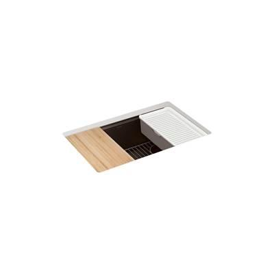BillingsE 29'' undermount single-bowl workstation kitchen sink by Kohler