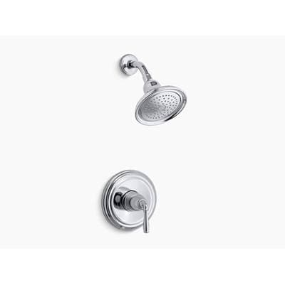 Kohler Devonshire Rite-Temp shower trim with 2.5 gpm showerhead - Polished Chrome