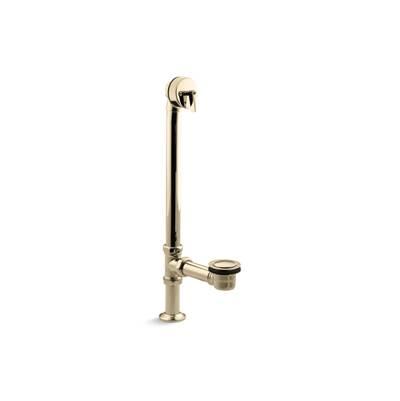 Artifacts 1-1/2'' pop-up bath drain for above- and through-the-floor freestanding bath installations by Kohler