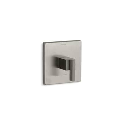 Kohler Loure MasterShower temperature control valve trim - Vibrant Brushed Nickel