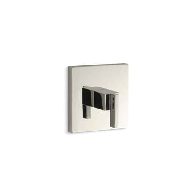 Kohler Loure MasterShower temperature control valve trim - Vibrant Polished Nickel