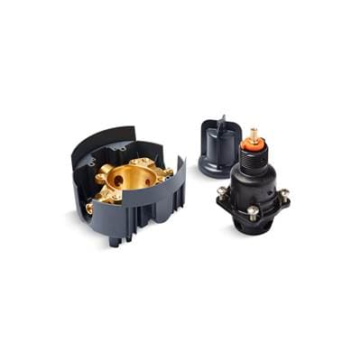 Kohler Rite-Temp Valve body and pressure-balancing cartridge kit with PEX crimp connections, project pack by Kohler