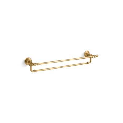 Artifacts 24'' double towel bar by Kohler