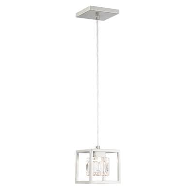George Kovacs 1 Light Led Mini Pendant - Brushed Nickel by George Kovacs
