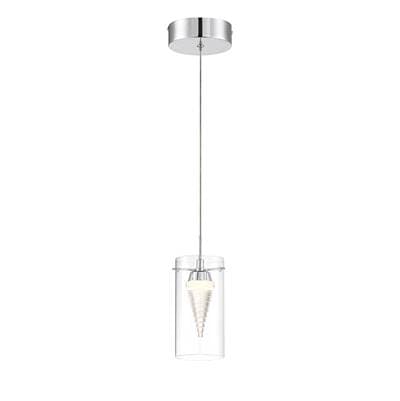 George Kovacs 1 Light Led Mini Pendant - Chrome by George Kovacs