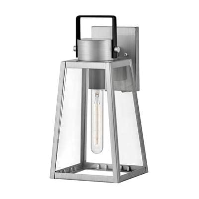 Lark Small Wall Mount Lantern - Antique Brushed Aluminum by Lark