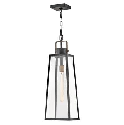 Lark Large Hanging Lantern - Black by Lark