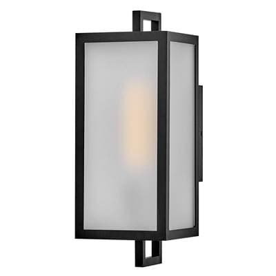 Lark Small Wall Mount Lantern - Black by Lark
