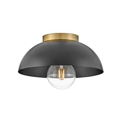Lark Small Flush Mount - Black by Lark
