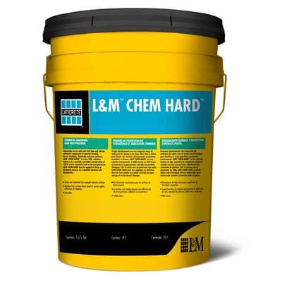 Laticrete L&ME CHEM Harde Chemical Hardener PAIL Plastic-5 GAL by LATICRETE