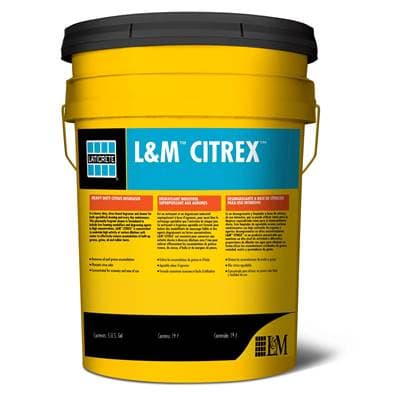 Laticrete L&ME Citrexe Cleaner Plastic Pail-5 GAL by LATICRETE