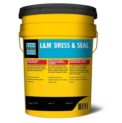 Laticrete L&ME Dress & Seale Cure/sealer PAIL Metal-5 GAL by LATICRETE