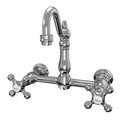 Maidstone Wall Mount Utility Faucet - Chrome by Maidstone