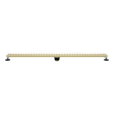 Maidstone Linear Shower Drain - Brushed Brass by Maidstone