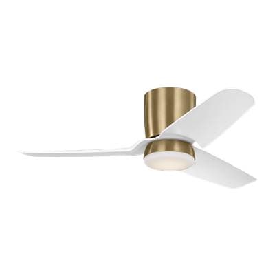 Visual Comfort Fan Collection Colgin 44 Hugger LED Ceiling Fan in with Matte White Blades with... by Visual Comfort Fan Collection