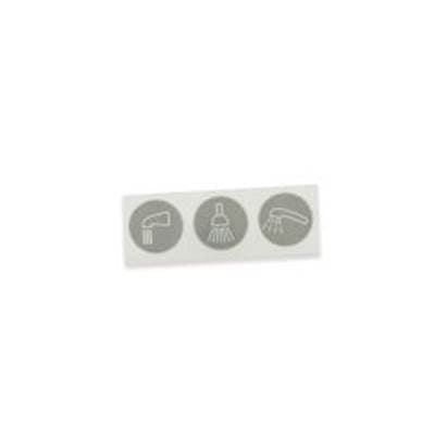 Moen Commercial Shower Function Label, 3 Function Transfer Valve by Moen Commercial