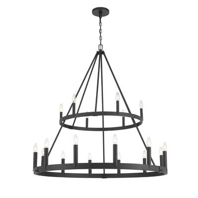 Minka-lavery 18 Light Chandelier - Coal by Minka-Lavery