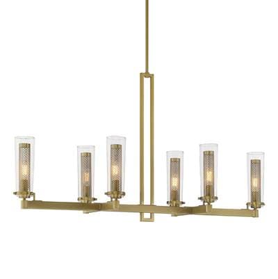 Minka-lavery 6 Light Island - Soft Brass by Minka-Lavery