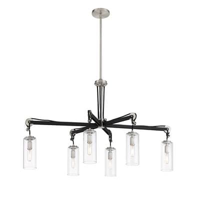 Minka-lavery 6 Light Island - Coal Brushed Nickel by Minka-Lavery