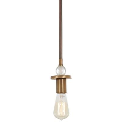 Minka-lavery 1 Light Mini Pendant - Harvard Court Bronze Natural by Minka-Lavery