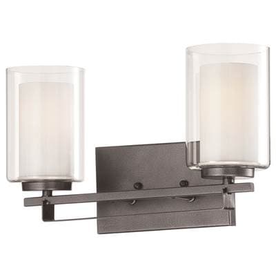 Minka-lavery 2 Light Bath Bar - Smoked Iron by Minka-Lavery