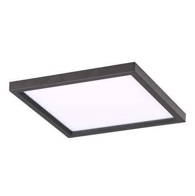 Minka-lavery 15'' Square Led Flush Mount - Coal by Minka-Lavery