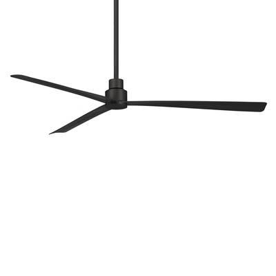 Simple 65 in. Coal Ceiling Fan with Remote by Minka Aire