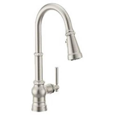 Spot Resist Stainless One-Handle Pulldown Kitchen Faucet